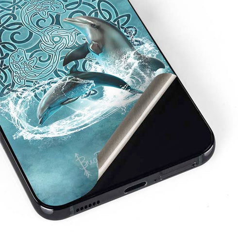 Brigid Ashwood Celtic Dolphin Galaxy S22 Skin